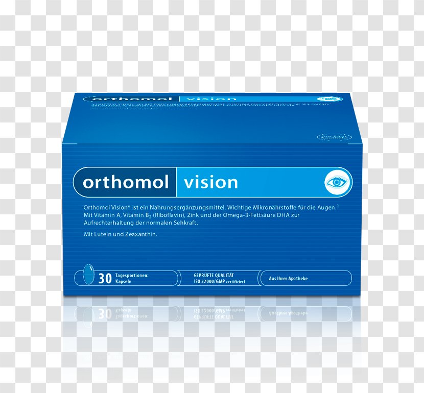 Capsule Granulat Vitamin Eye Drops & Lubricants Tablet - Brand - Ortho Transparent PNG