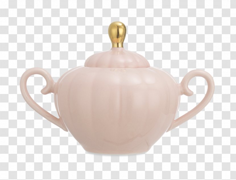 Ceramic Lid Teapot - Sugar Basin Transparent PNG
