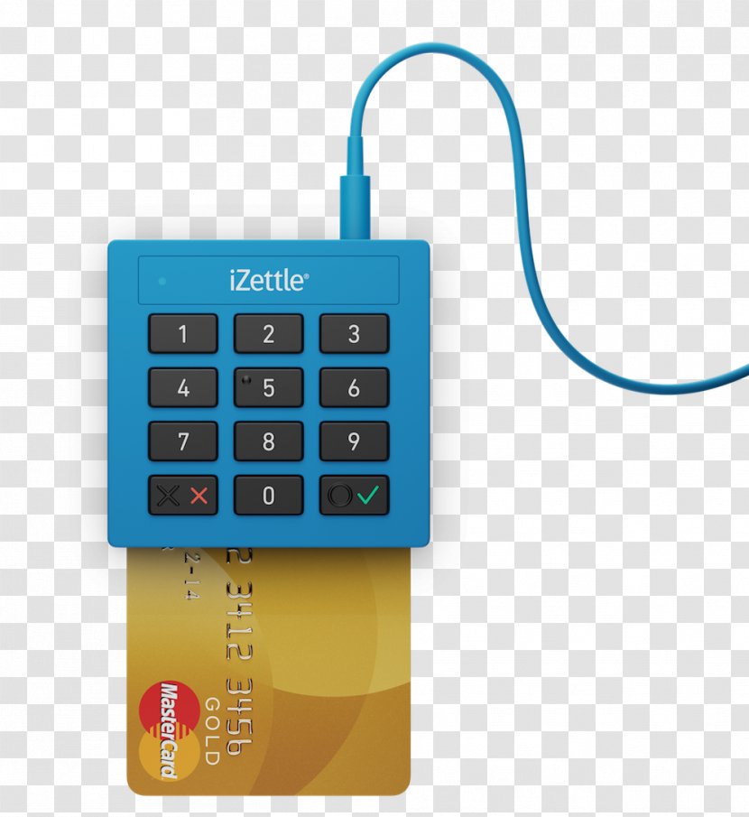 Payment Terminal Credit Card IZettle Business Contactless - Debt Transparent PNG