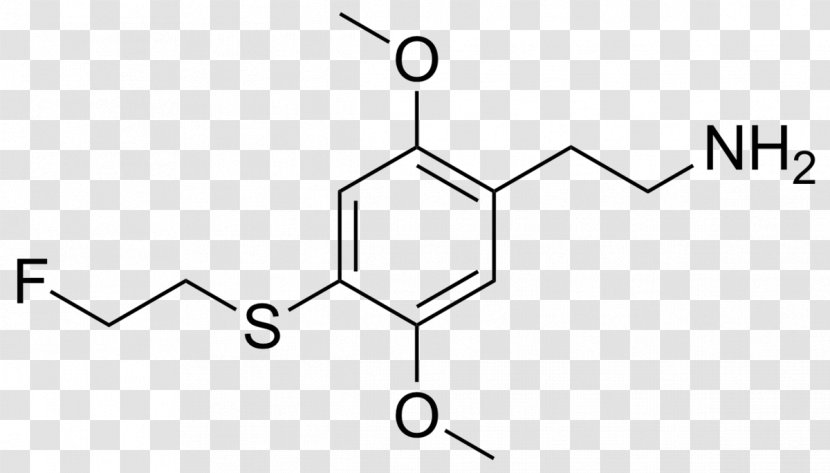 2,4,5-Trimethoxyphenethylamine Aleph Designer Drug - Hydrochloride - Triangle Transparent PNG