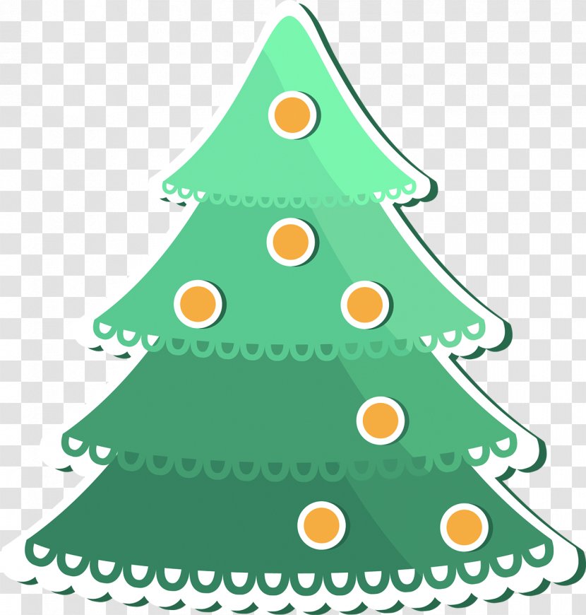 Sheep Christmas Tree Illustration - Ornament Transparent PNG