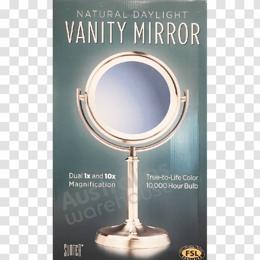 Mirror Glass Vanity Magnification - Makeup Transparent PNG