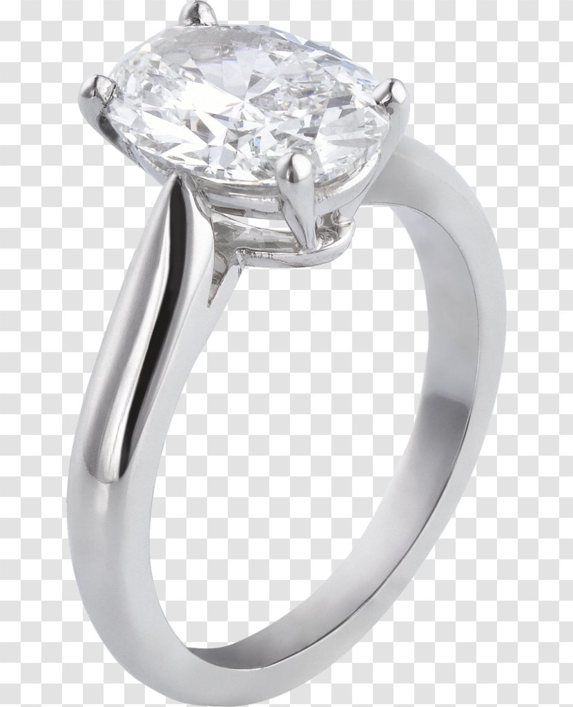 Engagement Ring Diamond Jewellery Cartier - Body Jewelry Transparent PNG
