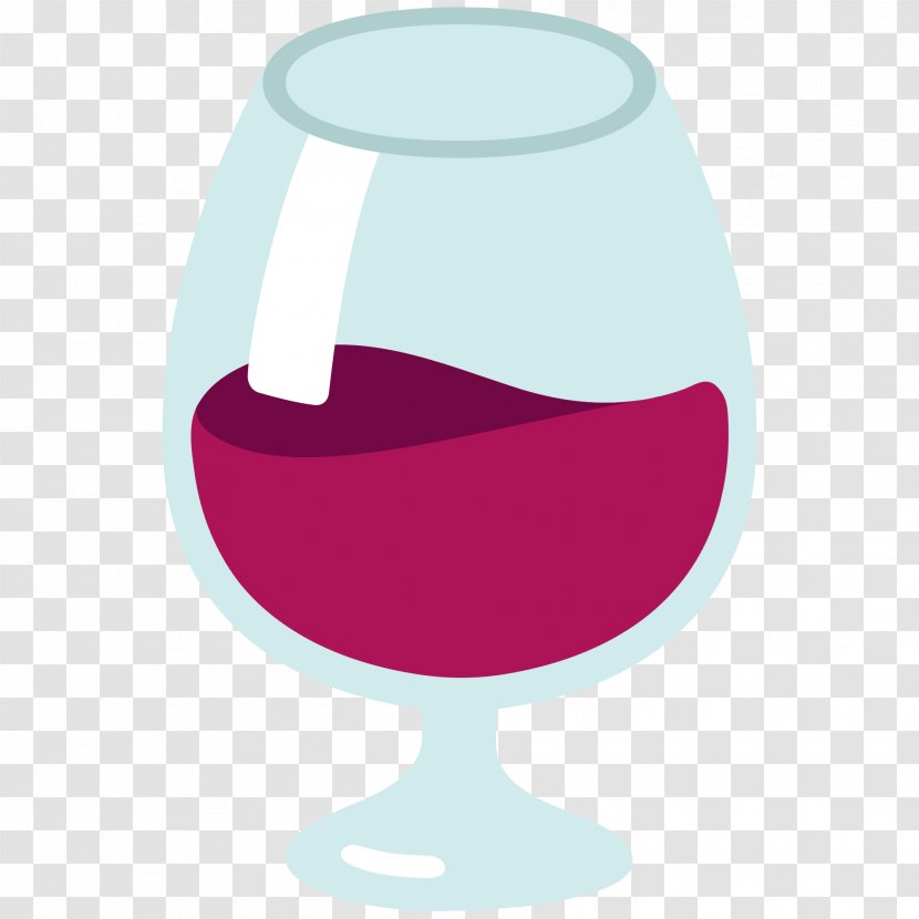 Wine Glass Apple Color Emoji Drink - Wineglass Transparent PNG