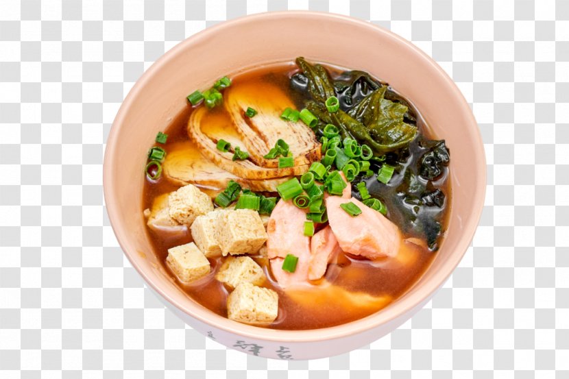 Dish Food Cuisine Ingredient Soup - Miso Bouillabaisse Transparent PNG