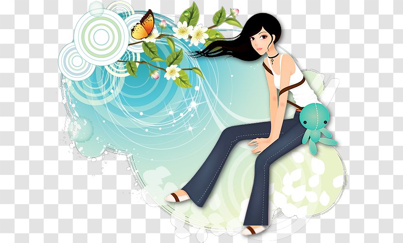 Desktop Wallpaper Floral Design - Watercolor Transparent PNG