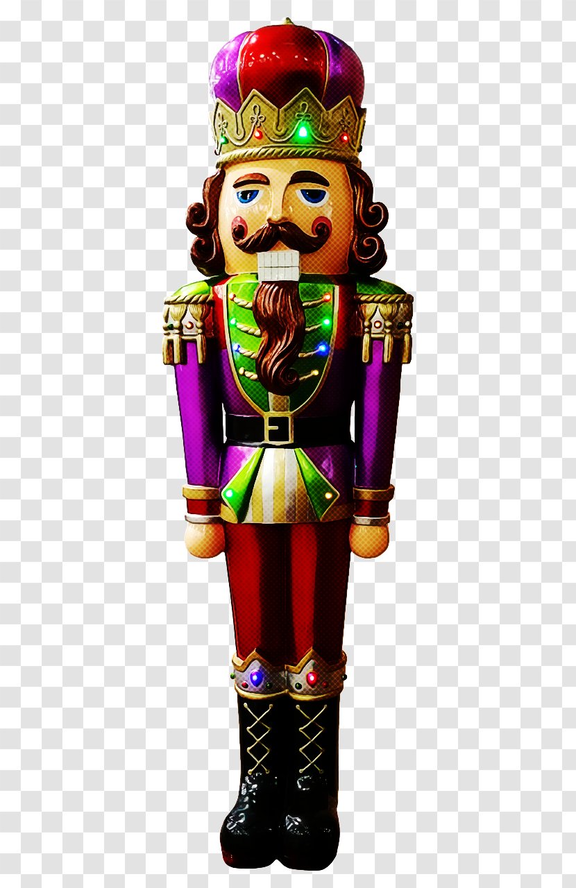 Decorative Nutcracker Jester Figurine Toy Transparent PNG