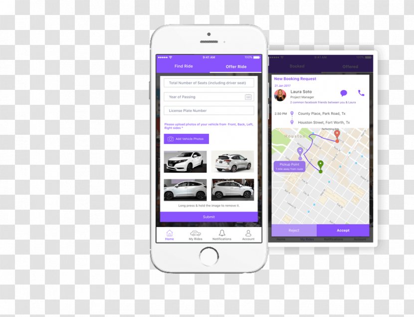 Feature Phone Smartphone Handheld Devices Mobile App Development - Communication Device - Realtime Ridesharing Transparent PNG