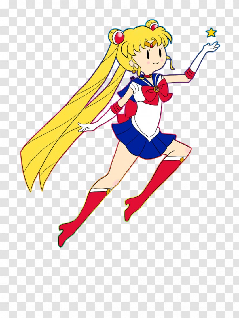 Pretty Soldier Sailor Moon Chibiusa Dark Kingdom - Watercolor Transparent PNG