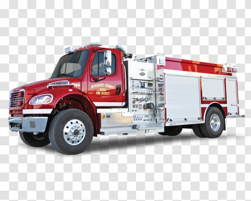 Fire Engine McKenzie County, North Dakota Department Motor Vehicle - Commercial Transparent PNG