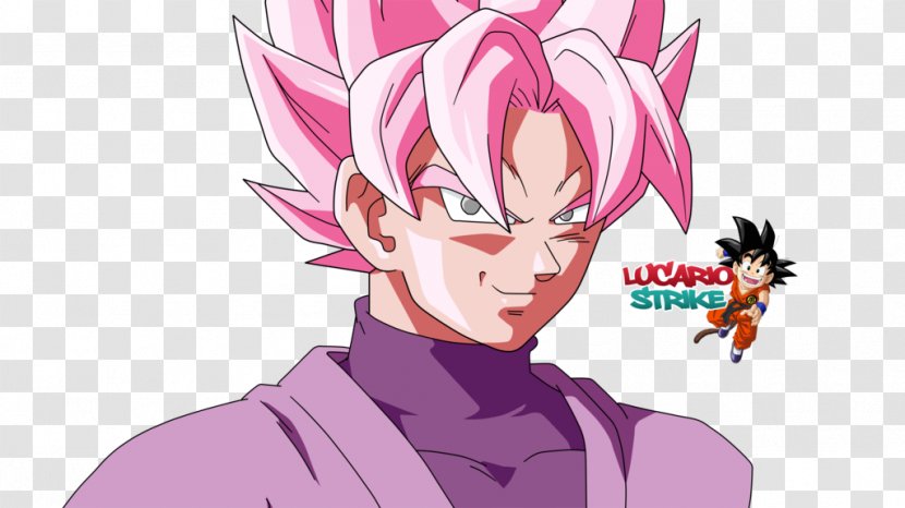 Goku Black Image Super Saiyan Art - Watercolor Transparent PNG