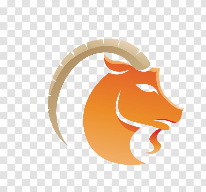 Capricorn Horoscope Astrological Sign Astrology Makara - Orange - Aries Transparent PNG