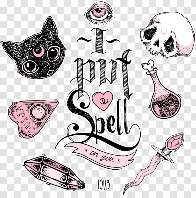 Magic Book - Witchcraft - Pink Of Shadows Transparent PNG