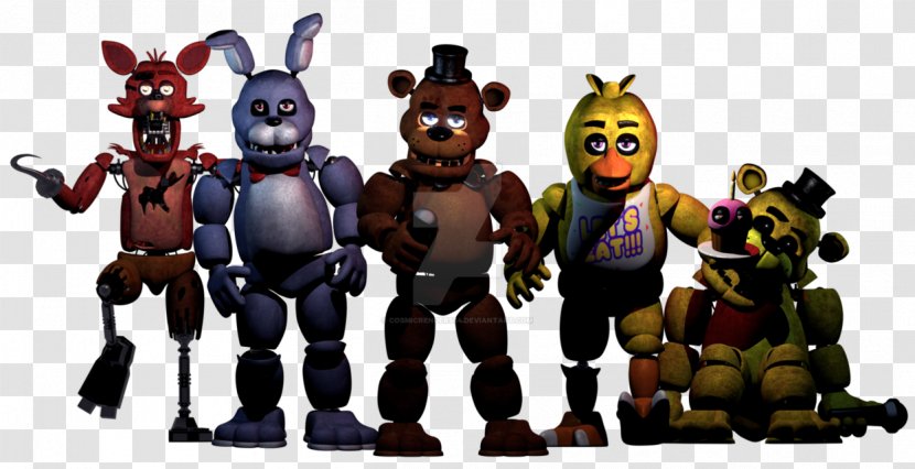 Digital Art Five Nights At Freddy's Rendering Character - Machine - Animatronics Fnaf Transparent PNG