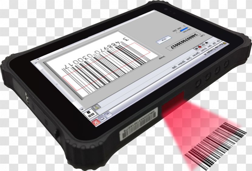 Barcode Scanners Tablet Computers Image Scanner Rugged Computer - Powa Pos 2d Transparent PNG