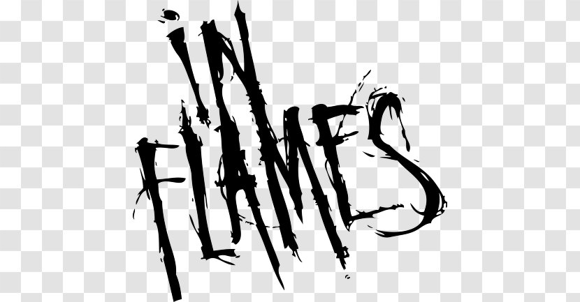 In Flames A Sense Of Purpose Heavy Metal Logo - Tree - Hand Transparent PNG