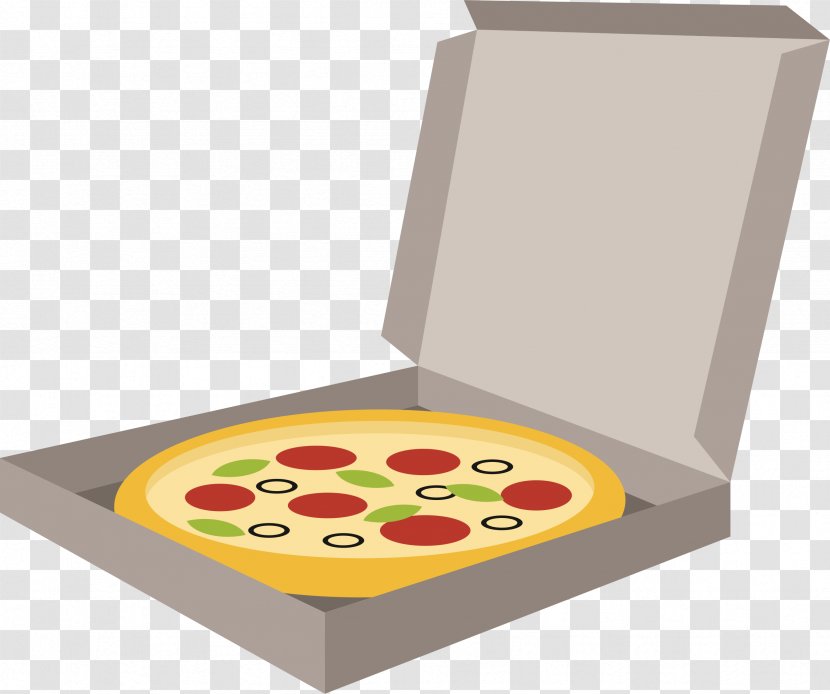 Clip Art Vector Graphics Openclipart Public Domain Free Content - Food - Pizza In A Box Transparent PNG
