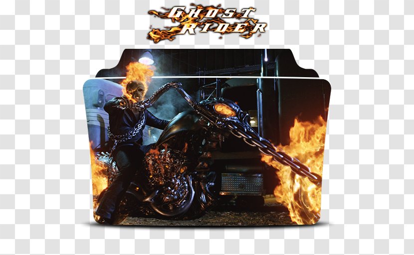 Johnny Blaze Danny Ketch Caretaker Blackheart Motorcycle - Stunt Riding Transparent PNG
