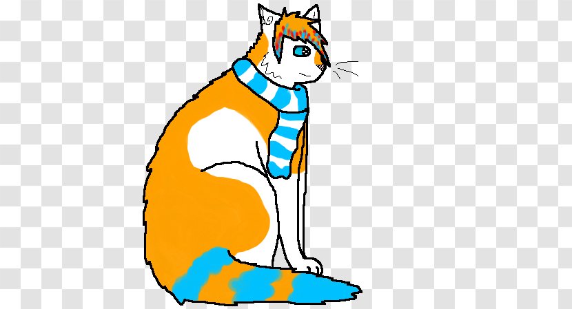 Whiskers Cat Art Clip - Cyan Transparent PNG