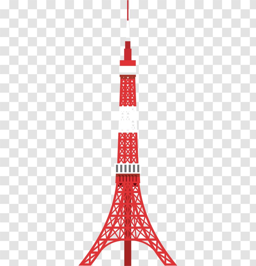 Tokyo Tower Japanese Euclidean Vector Icon - Japan Transparent PNG