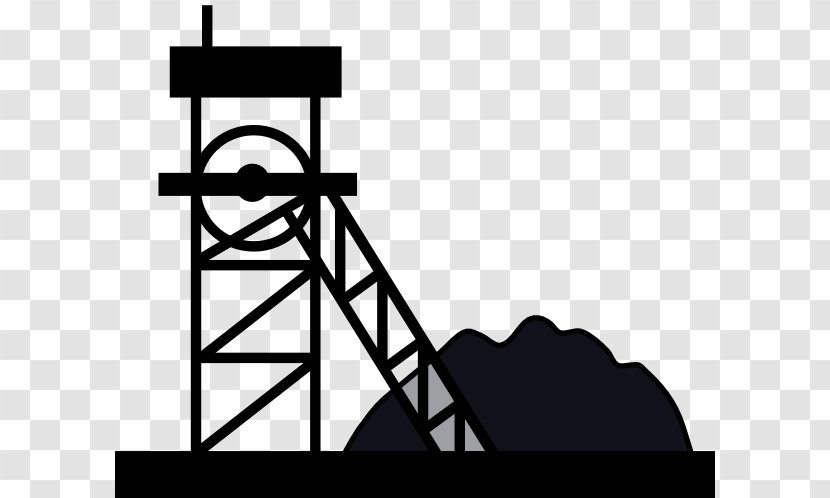 Coal Mining Clip Art - Logo - Vector Transparent PNG
