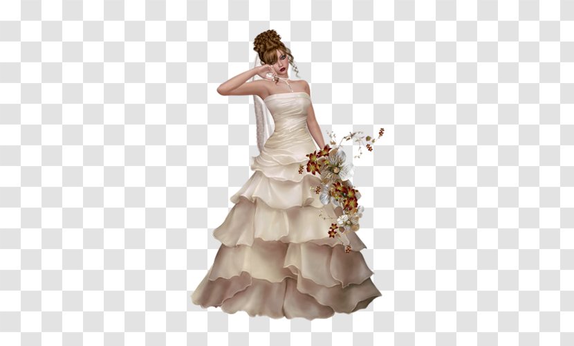 Wedding Dress Bride Clip Art Transparent PNG