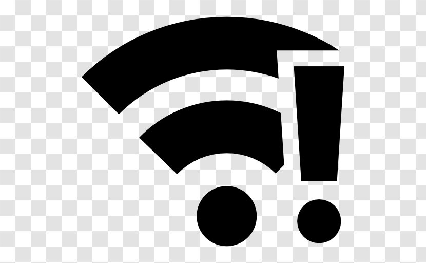 Exclamation Mark Wi-Fi Wireless Access Points Symbol Transparent PNG