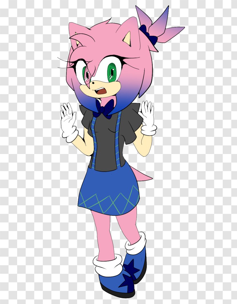 Amy Rose Hedgehog Daughter Adoption Child - Flower Transparent PNG