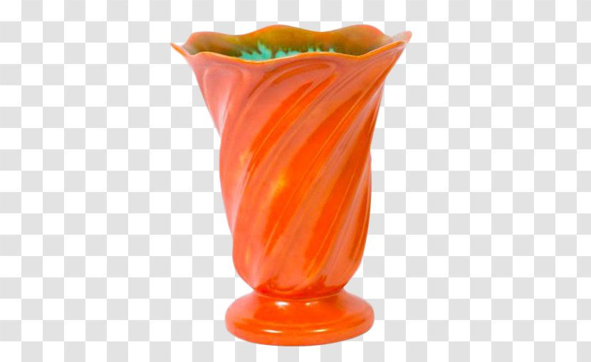 Vase Ceramic Pottery Orange Apex Design Group, LLC Transparent PNG
