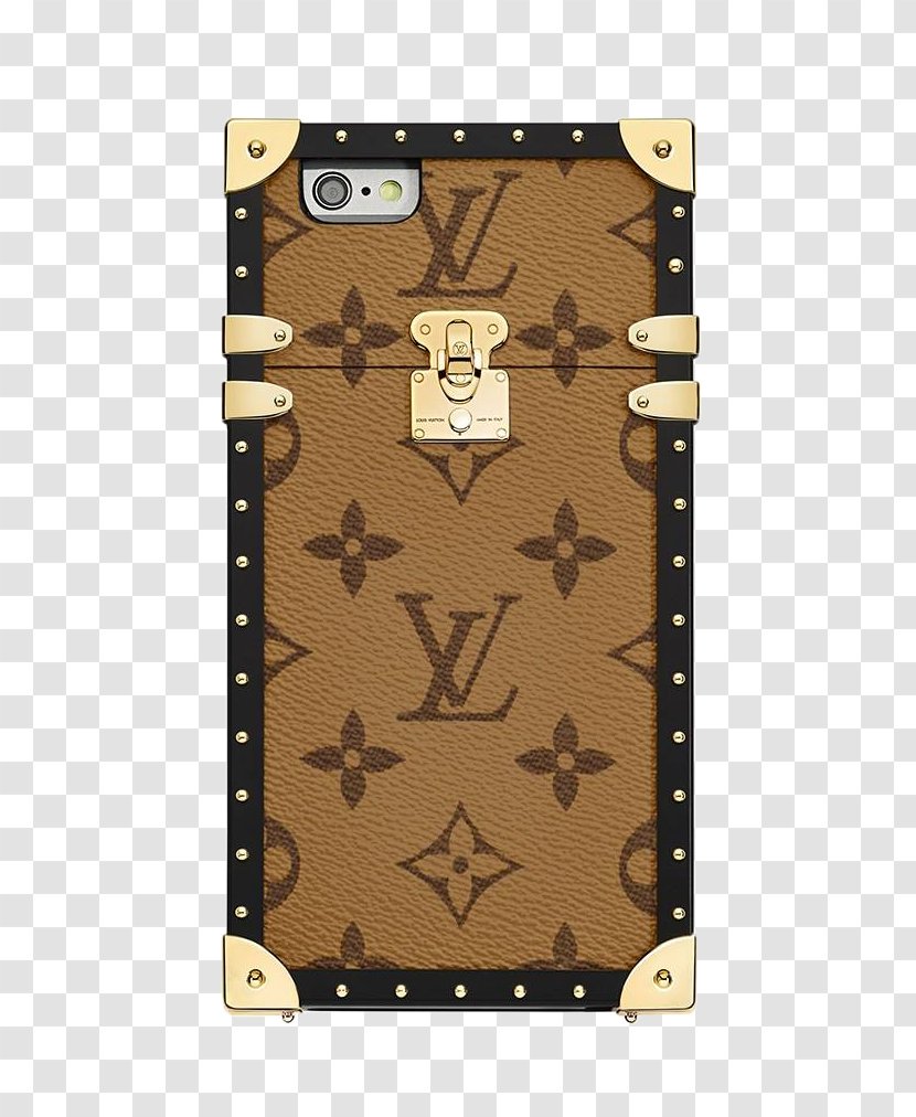 IPhone 7 Plus Louis Vuitton Trunk Monogram Luxury Goods - Fashion Accessory - Iphone7 Leather Phone Shell Transparent PNG