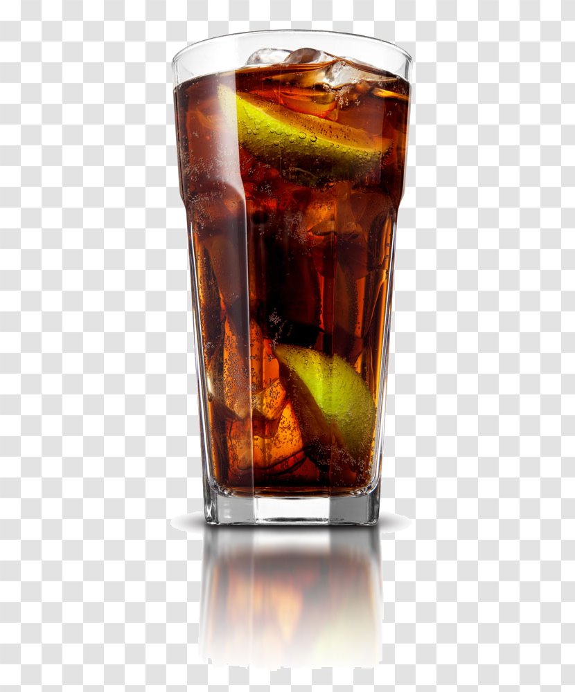 Rum And Coke Black Russian Cocktail Juice Coca-Cola - Liqueur - Cola Transparent PNG