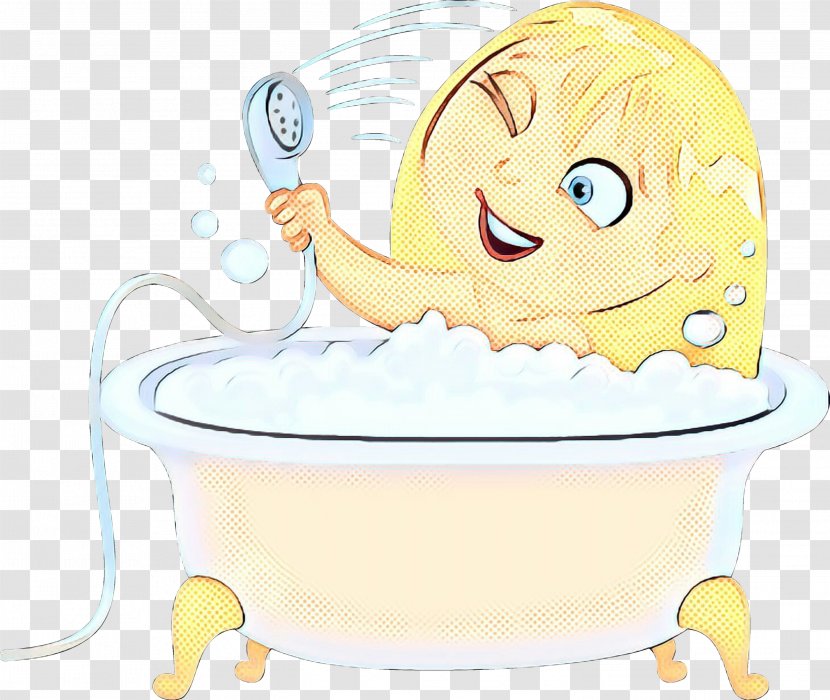 Baths Illustration Clip Art Toilet Seat Food - Bathing - Yellow Transparent PNG