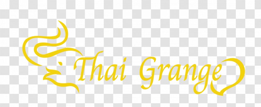 Thai Grange Restaurant Logo Cuisine Brand Font Transparent PNG
