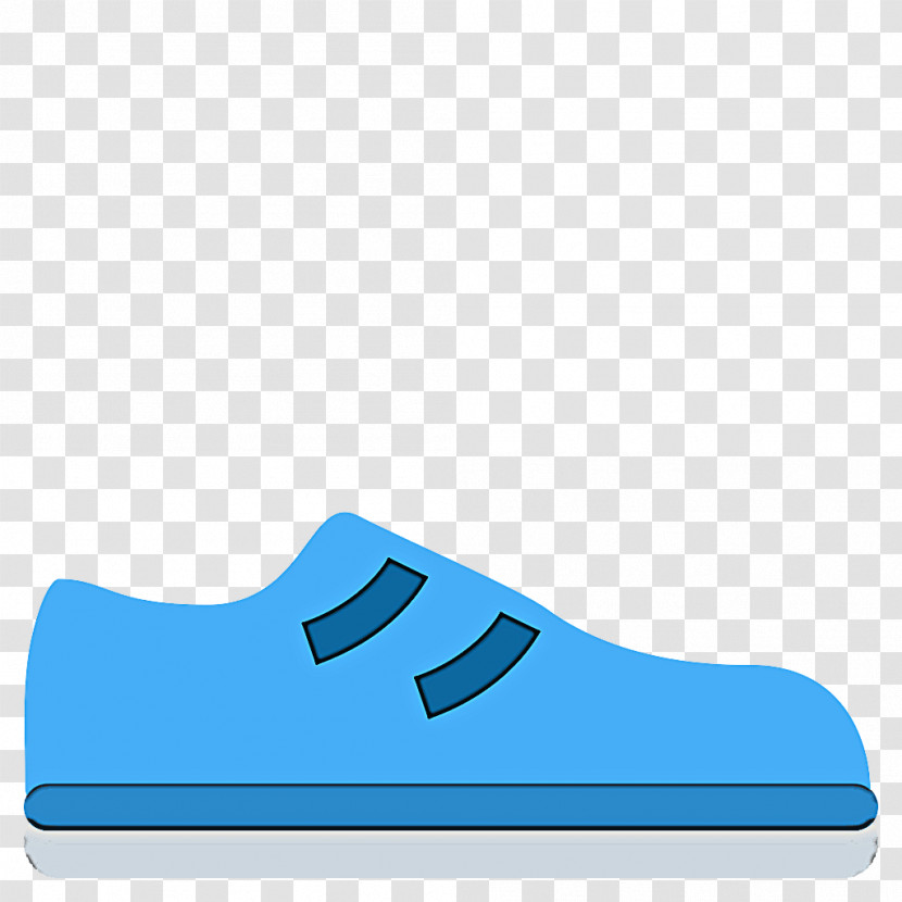 Footwear Blue Shoe Aqua Electric Blue Transparent PNG
