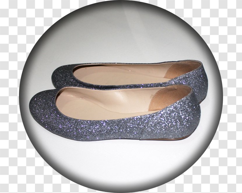 Ballet Flat Sandal Shoe Glitter - Footwear Transparent PNG