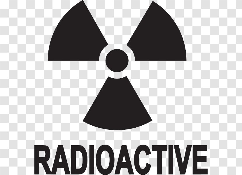 Hazard Symbol Radioactive Contamination Decay Sign Radiation - Xray - Clipart Transparent PNG