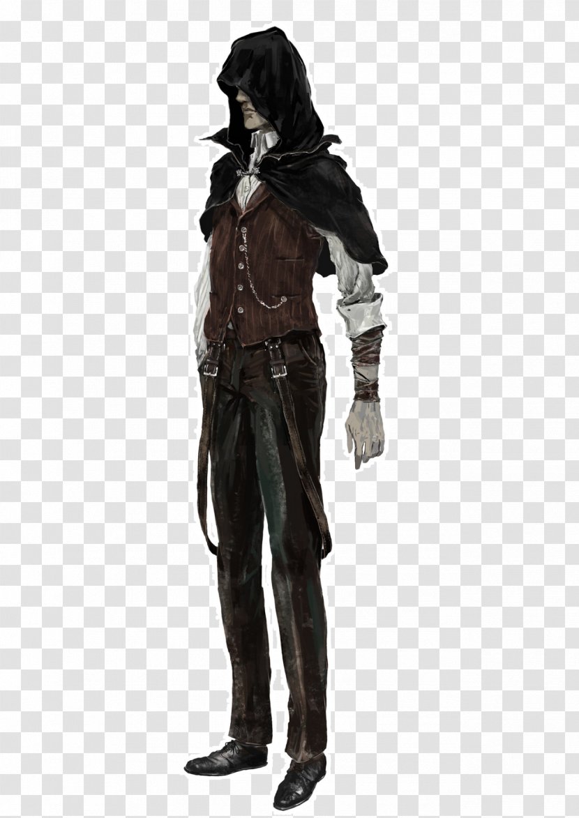 Bloodborne: The Old Hunters Clothing Sekiro: Shadows Die Twice Art Souls - Bloodborne - Pin Transparent PNG