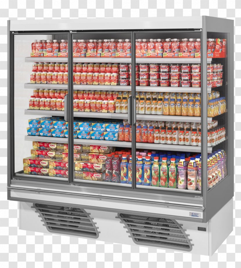 Refrigeration Refrigerator Shelf Display Case Furniture Transparent PNG