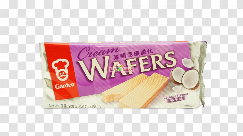 Cream Wafer Flavor Product Peanut - Coconut Transparent PNG