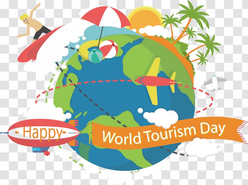 World Tourism Day Travel Poster - Crazy Posters Transparent PNG
