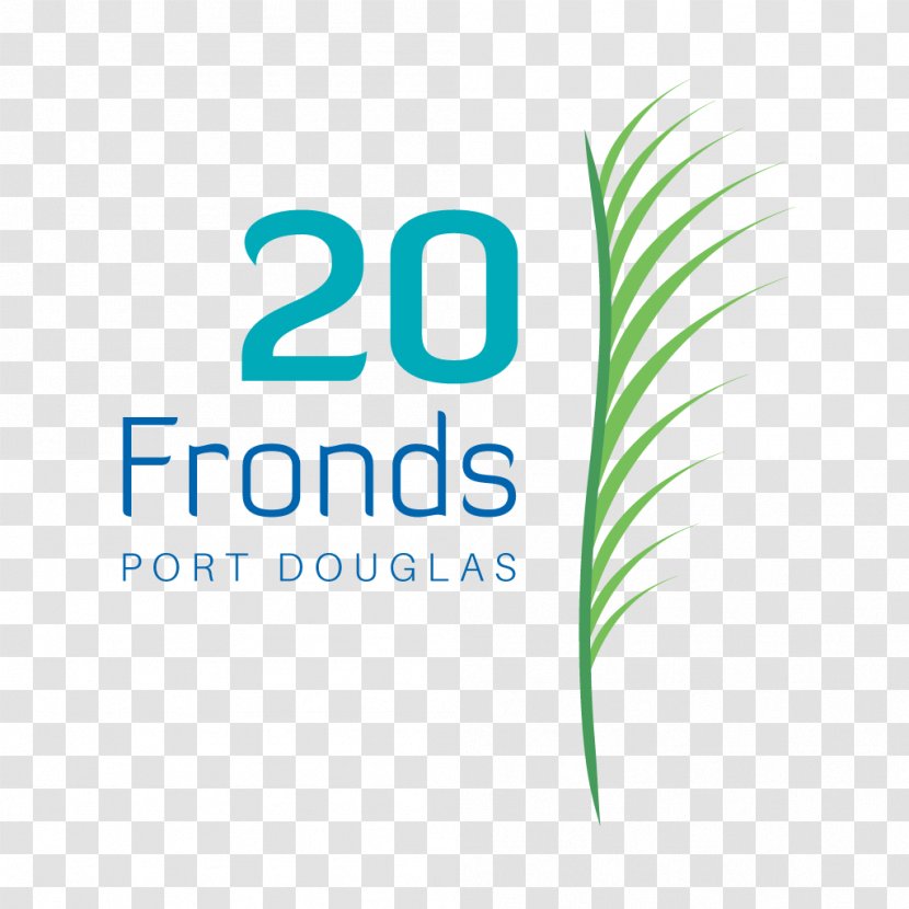 11 Fronds Port Douglas Logo Accommodation Boutique - Green - Car Hire Transparent PNG