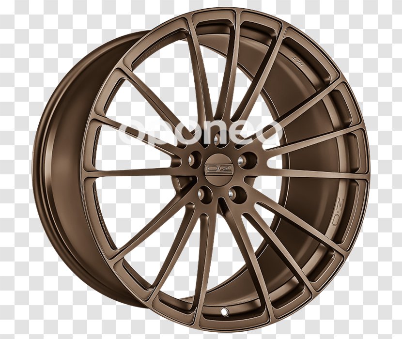 Car OZ Group Alloy Wheel Rim - Spoke Transparent PNG