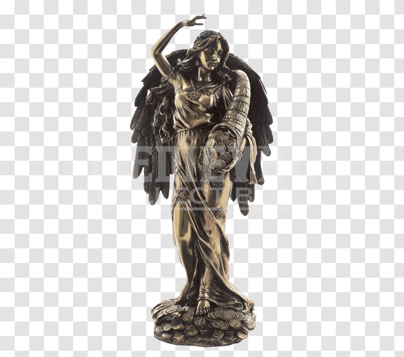 Ancient Rome Fortuna Statue Tyche Bronze Sculpture - Goddess - Fortune God Transparent PNG