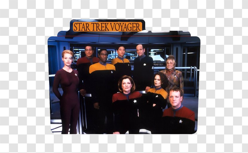Seven Of Nine Kathryn Janeway Chakotay Star Trek Blood Fever - Voyager Transparent PNG