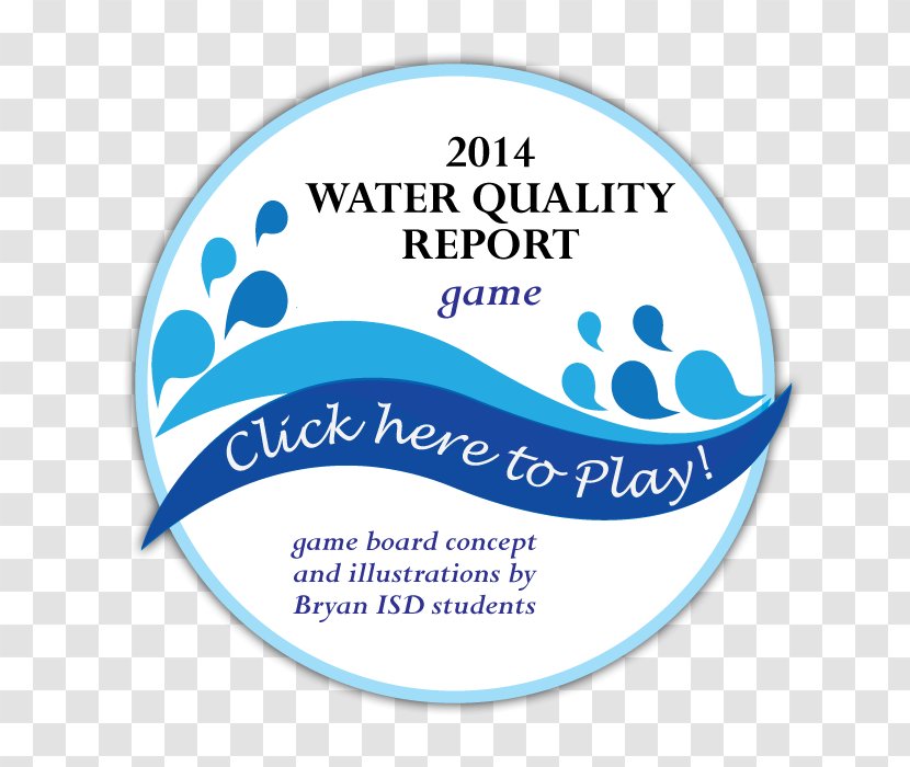 Brand Logo Water Font - Blue Transparent PNG