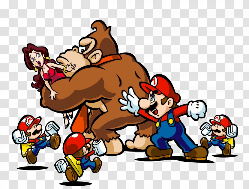 Mario Vs. Donkey Kong: Minis March Again! Kong 2: Of The Mini-Land Mayhem! - Santa Claus Transparent PNG