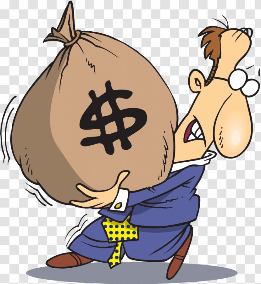 Money Bag Cartoon Drawing Clip Art - Recreation Transparent PNG