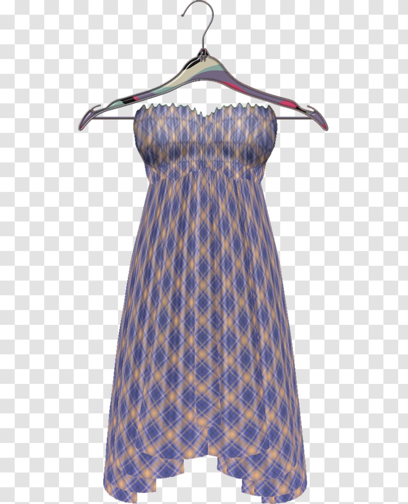 Neck Dress - Day - Purple Spaghettieel Transparent PNG