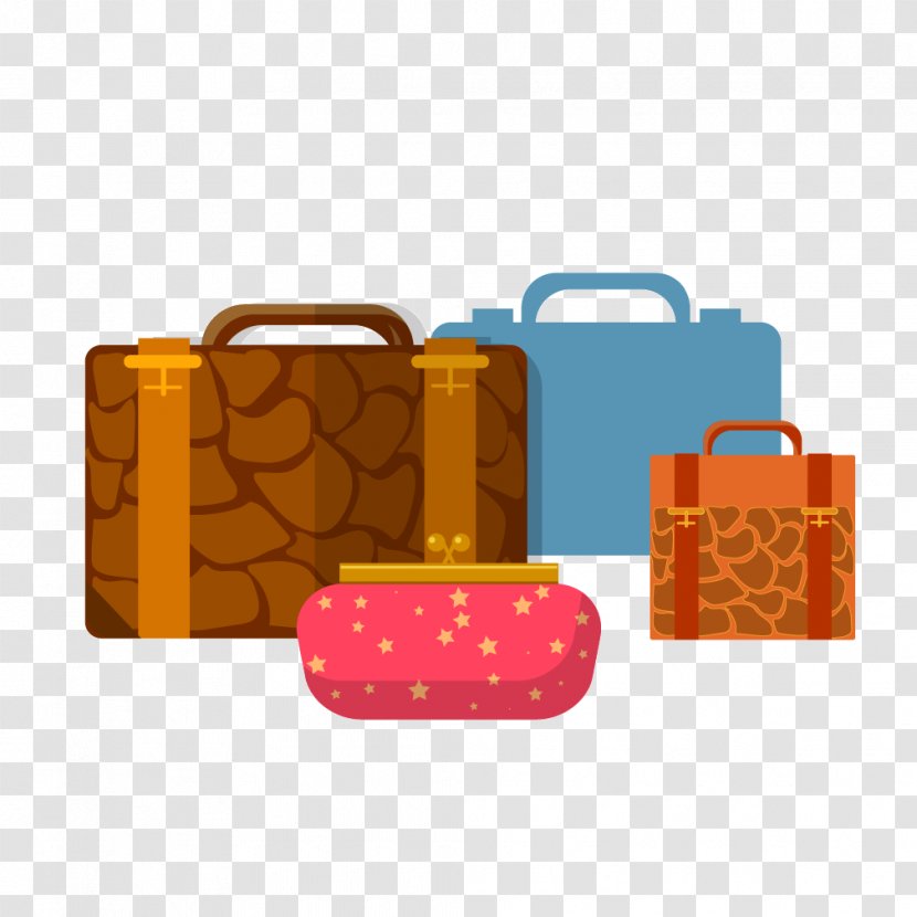Suitcase Baggage - Trunk - Color Luggage Bag Transparent PNG