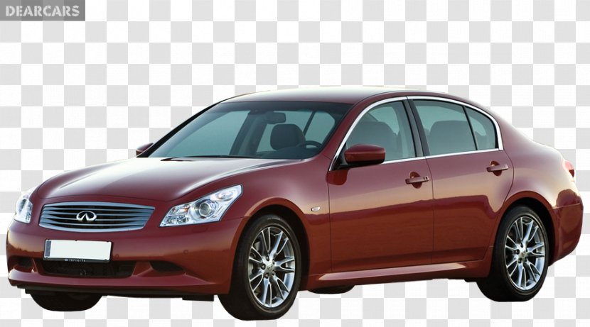 2008 INFINITI G37 2009 Journey Sedan Mid-size Car - Automotive Design Transparent PNG